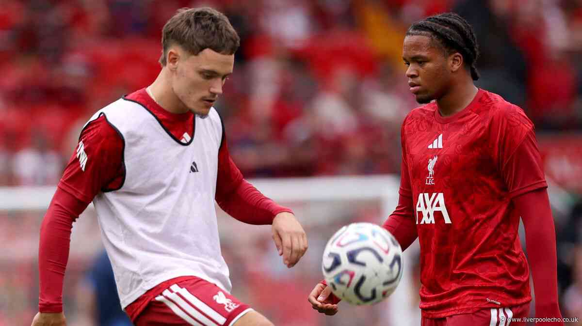 Liverpool line-ups vs Brentford as Florian Wirtz and Rio Ngumoha decisions made
