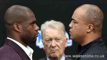 Boxing tonight: Dubois vs Wardley 2 start time, TV channel and full undercard