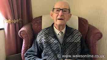 Oldest man in Wales credits two words and one meal as he reaches 107