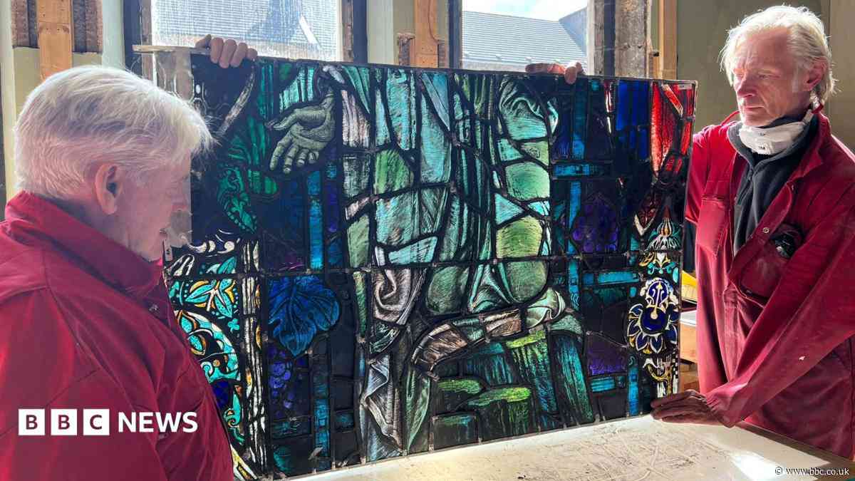 Hidden stained-glass masterpieces go on display in Glasgow
