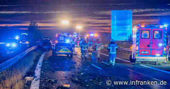 Geisterfahrer-Unfall auf A70 bei Bamberg: Fahrschüler unter Schwerverletzten