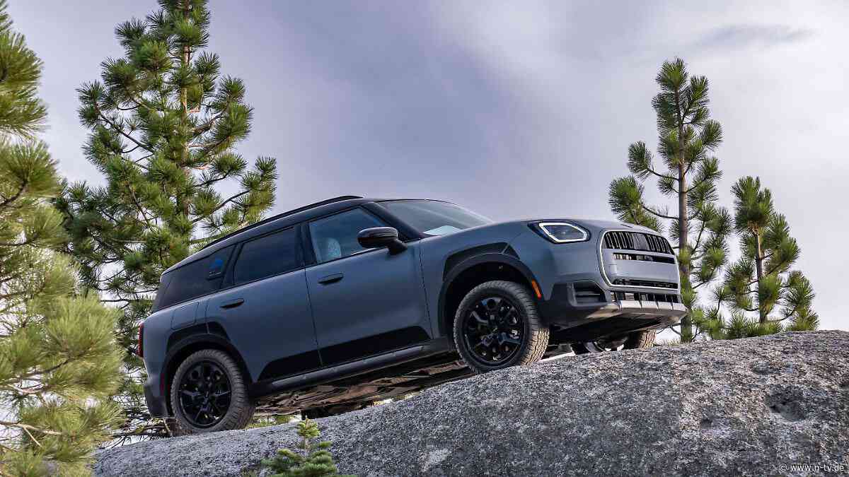 Campen auf andere Art : Als "Untamed Edition" schafft der Mini Countryman All4 etwas mehr Gelände