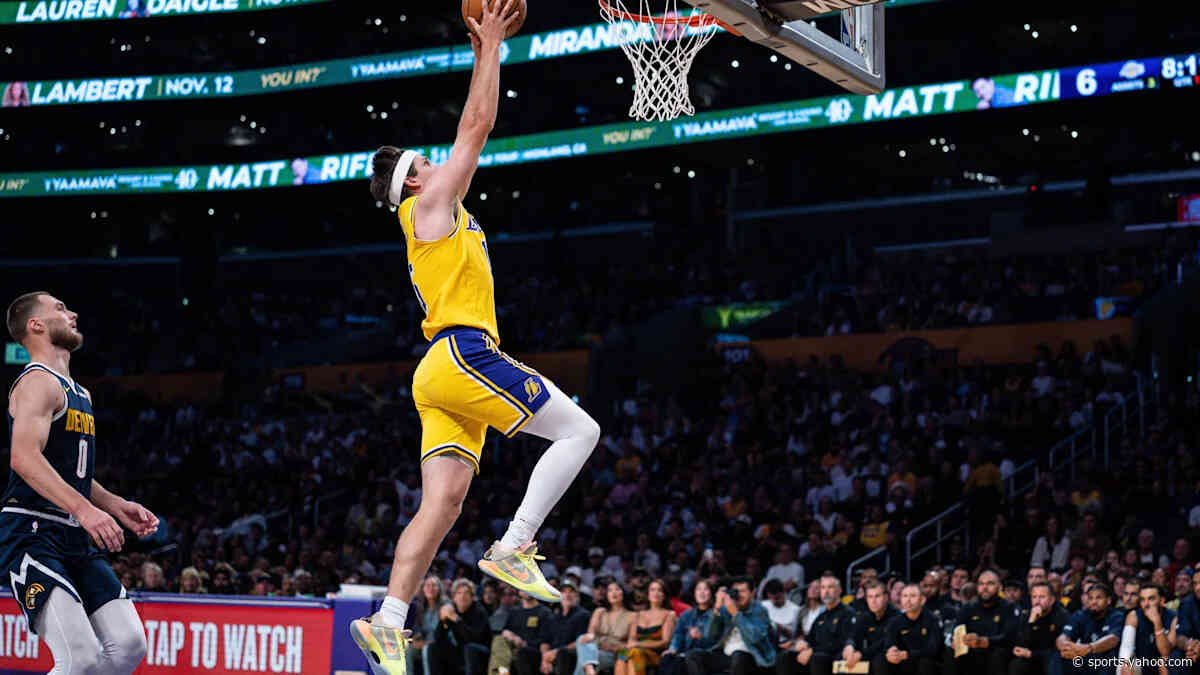 Lakers close preseason with loss to Nuggets