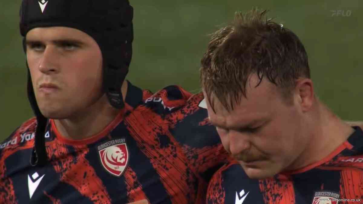 Stadium falls silent for tragic Lions rugby player and All Blacks thrash Australia