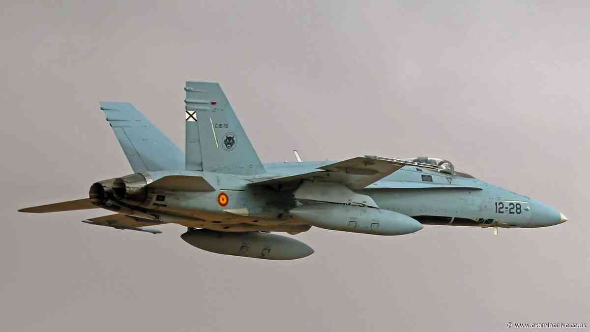 NATO scrambles F-18s and issues air alert after 'aerial target' spotted