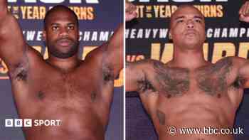 Dubois and Wardley at career-heaviest for rematch