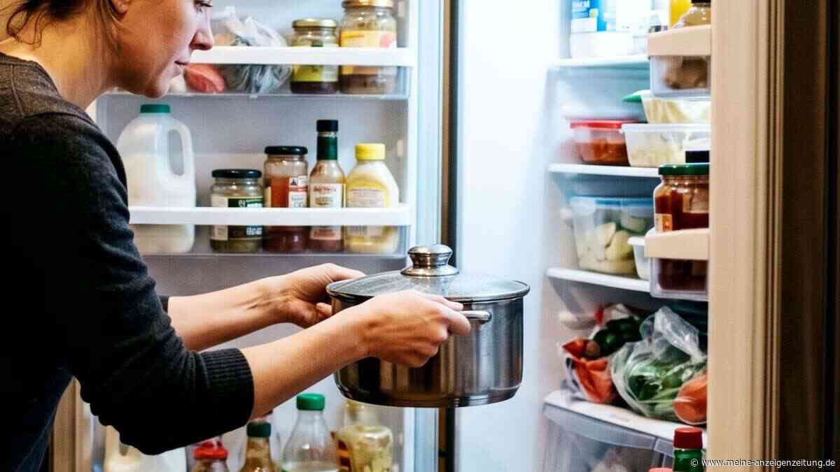 Warum man Essensreste nicht im Topf aufbewahren sollte