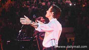 Teary Harry Styles debuts unreleased song he wrote in tribute to Liam Payne on the two year anniversary of his death at his New York concert
