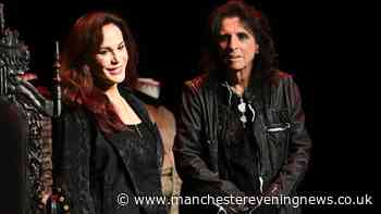 Alice Cooper regales Opera House after Manchester shopping spree with wife Sheryl