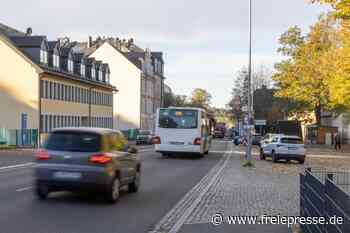 Straße in der Annaberger Innenstadt wird halbseitig gesperrt