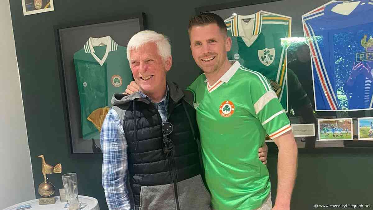 'A man among men': Tributes to CCFC legend Jimmy Holmes after son shares health battle