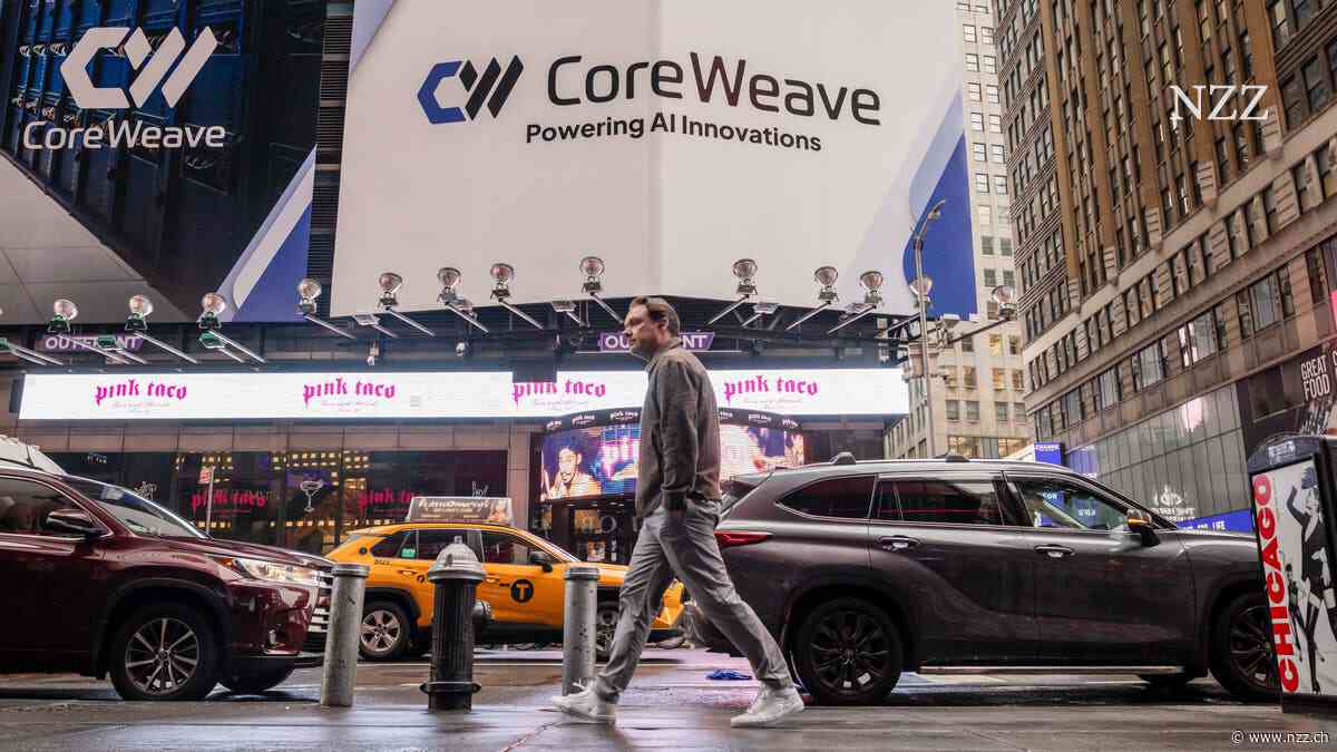 Coreweave, ein Entwickler von Rechenzentren, steckt in Schwierigkeiten – Kritiker sehen darin ein Frühwarnzeichen für die ganze KI-Industrie