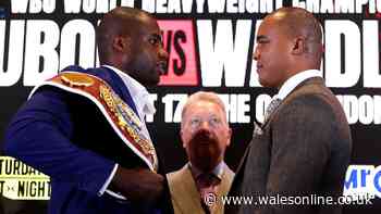 How to watch Daniel Dubois v Fabio Wardley: TV channel, live stream, start time