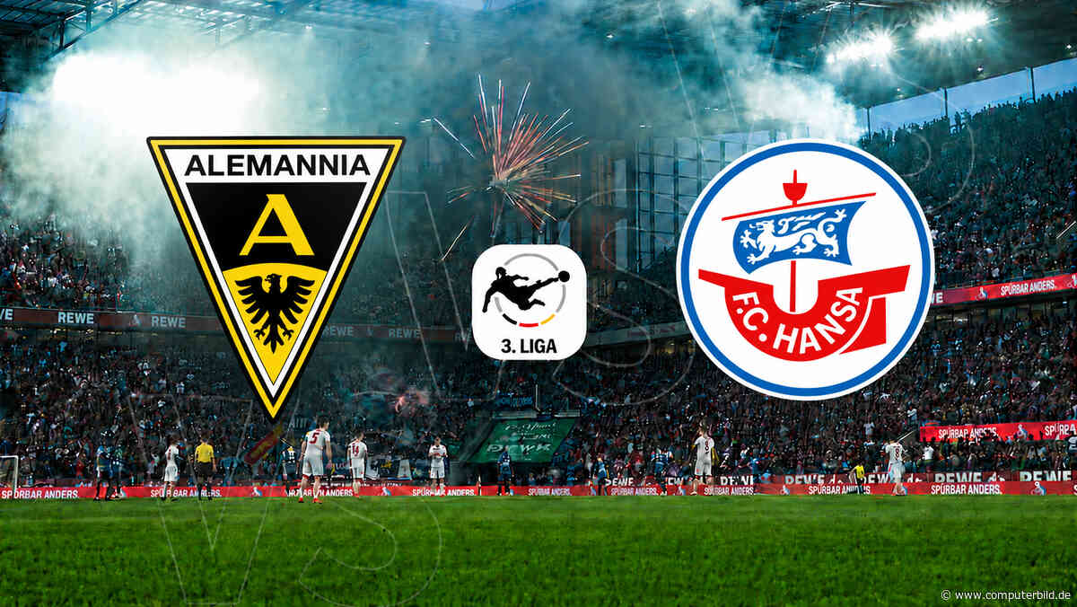 Alemannia Aachen – Hansa Rostock: 3. Liga heute gratis live sehen im TV und Stream