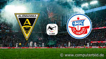 Alemannia Aachen – Hansa Rostock: 3. Liga heute gratis live sehen im TV und Stream