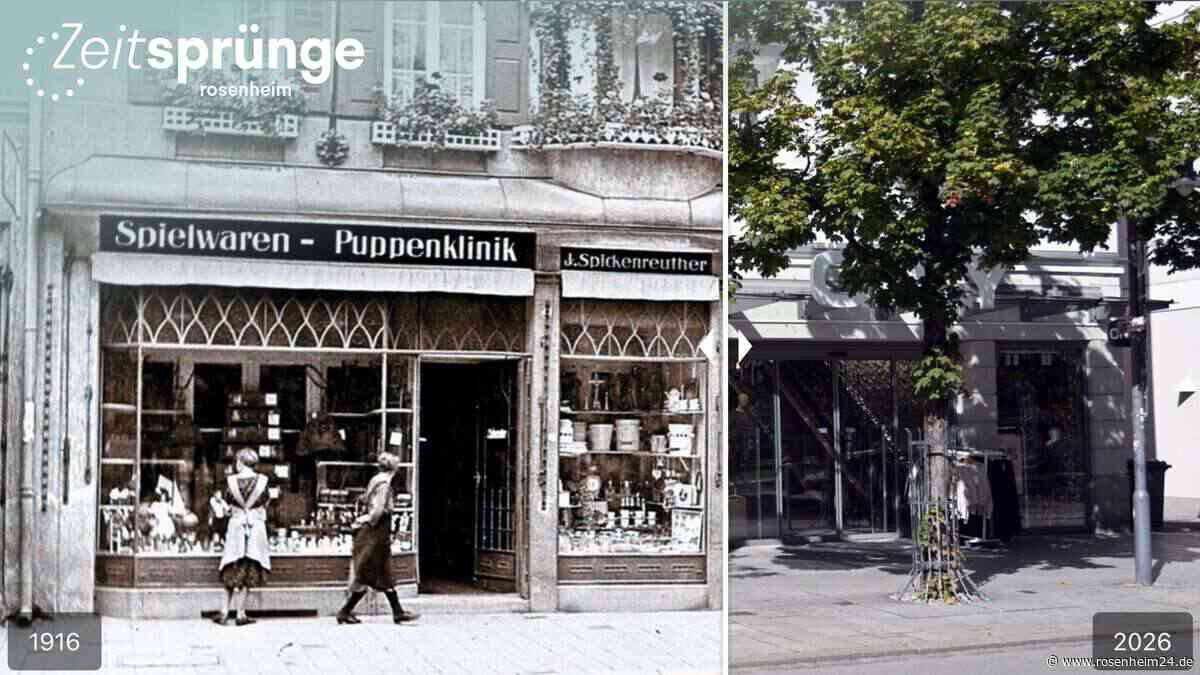 Rosenheimer Zeitsprünge: Hier gab es die erste Rolltreppe und sogar eine Puppenklinik