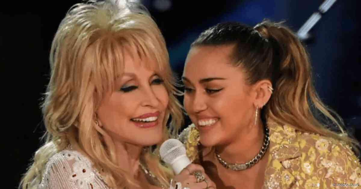 Miley Cyrus breaks down in tears during live tribute for godmother Dolly Parton