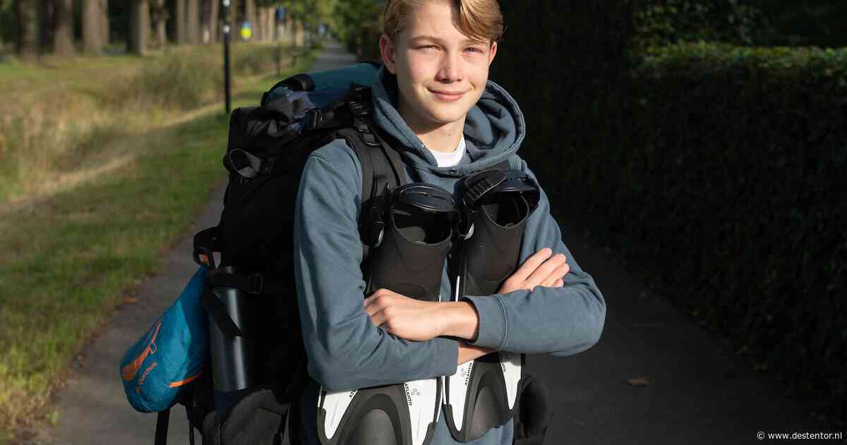 Een geslachte koe en 37 scholieren op een schip over de oceaan: Ewout (16) uit Deventer gaat mee