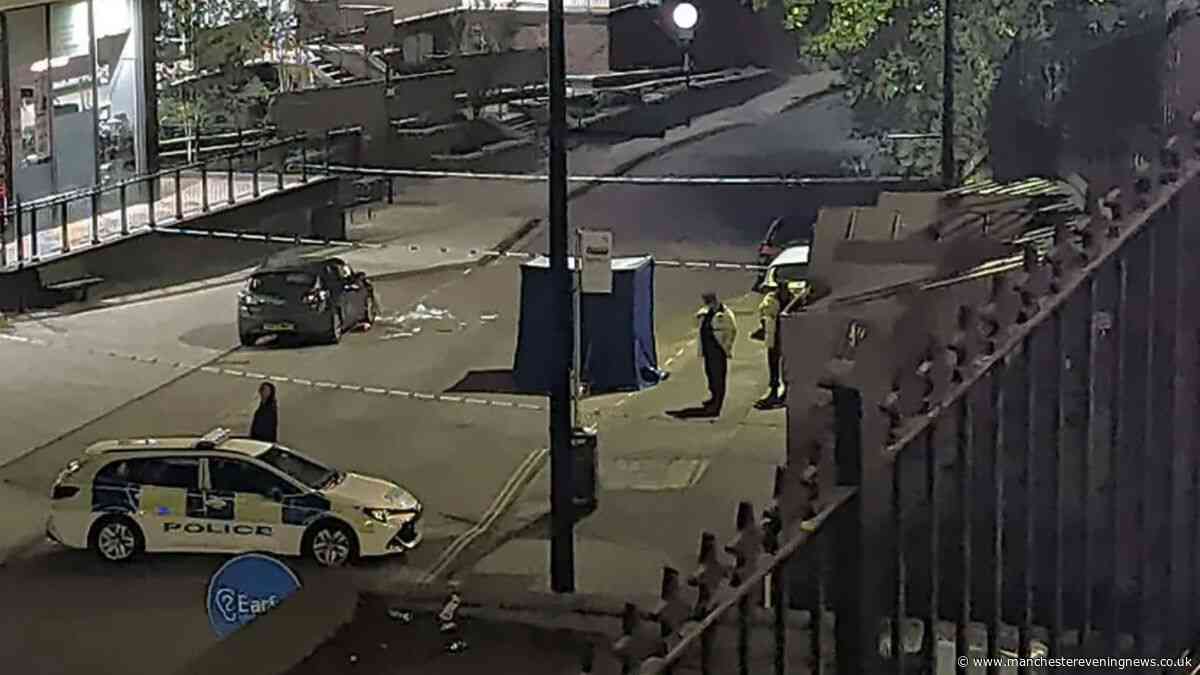 Tragedy as man dies in Stockport town centre amid major emergency services response