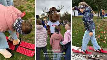 Wintersport-Legende besucht mit ihren Kindern das Loop One in München