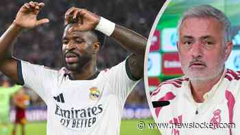 Real Madrid-trainer José Mourinho snapt niet dat Vinicius Junior nog steeds in Spanje is