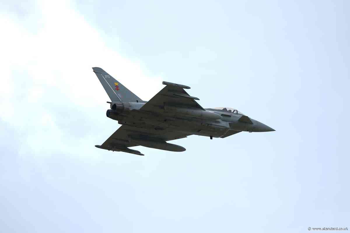 Unidentified drones in near-misses with RAF jets over North Sea