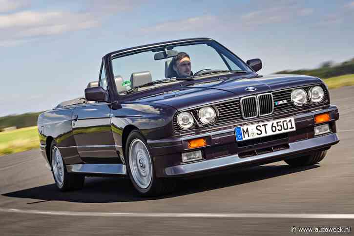 De eerste BMW M3 Cabriolet is een paradox op wielen