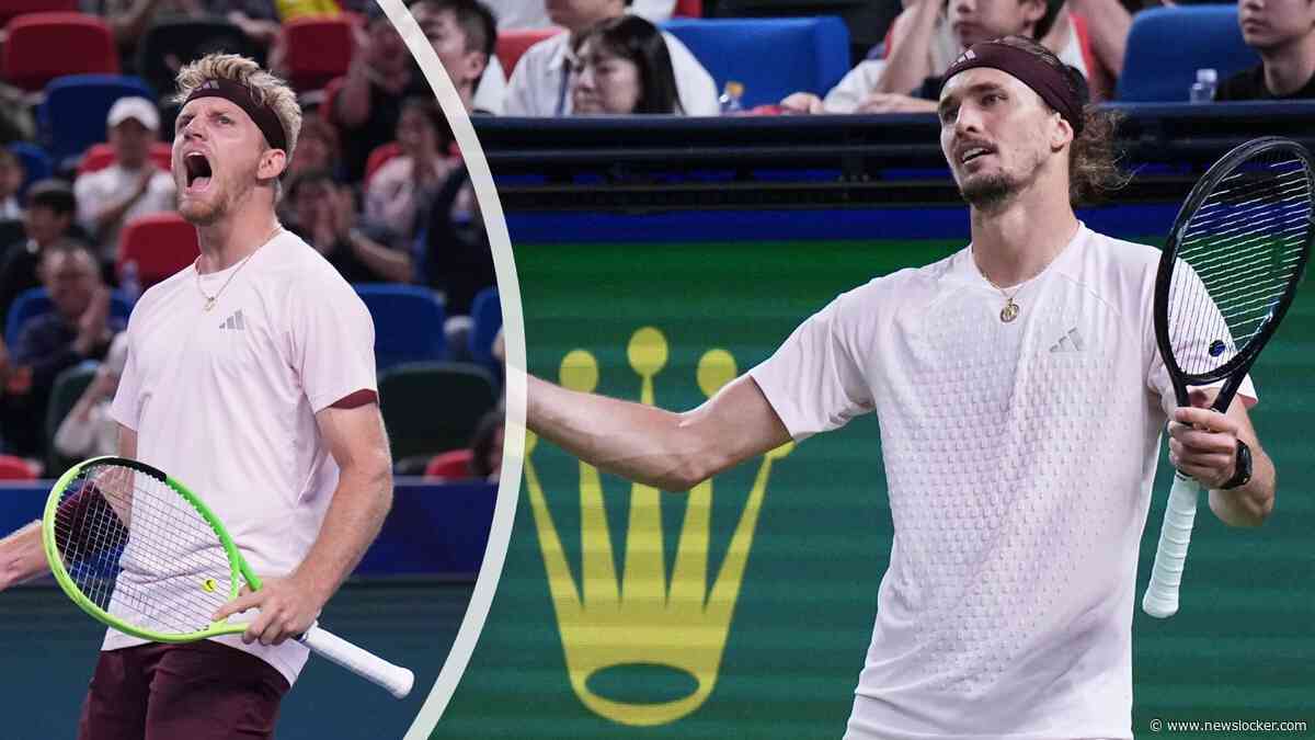 Alejandro Davidovich Fokina doet Alexander Zverev veel pijn in Shanghai