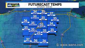 A frosty weekend is here