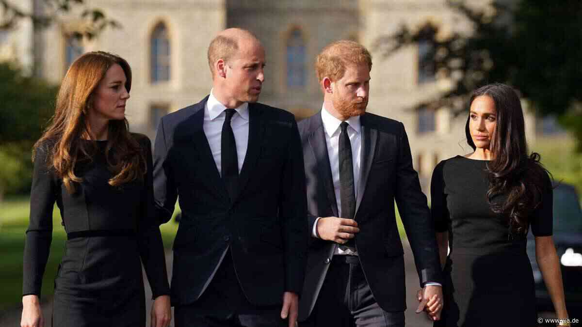 Prinz William stellt Harry eine klare Bedingung wegen Meghan