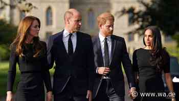 Prinz William stellt Harry eine klare Bedingung wegen Meghan