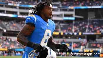 'There's only one ball': Why Chargers RB Omarion Hampton's snap count is decreasing