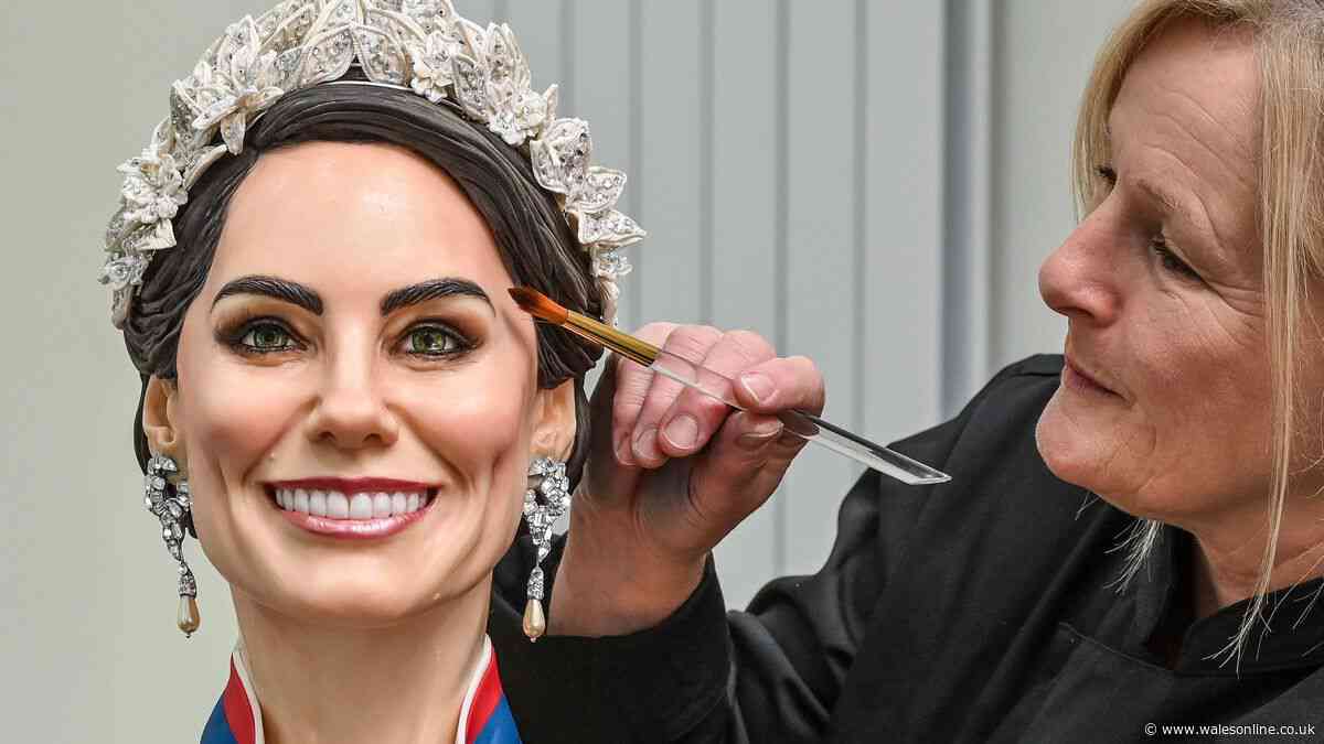 Welsh baker creates life-size Kate Middleton model entirely out of cake
