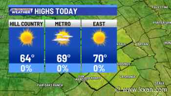 Chilly mornings and mild afternoons, warmer next week