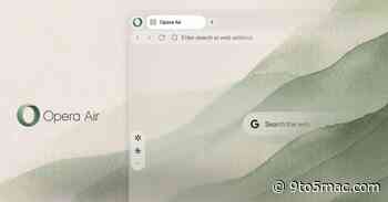 Opera Air gets a minimalist makeover with a focus on distraction-free browsing