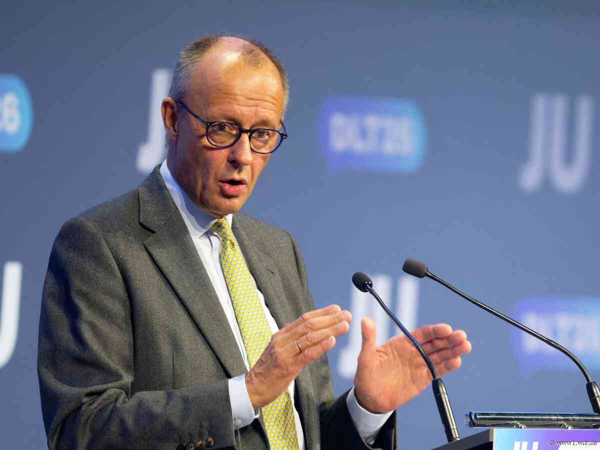 Merz wirbt bei der Jungen Union für seinen Reformkurs