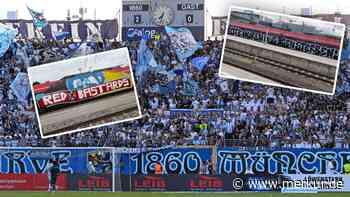 1860-Fans provozieren vor Bayern-Derby mit XXL-Graffitis