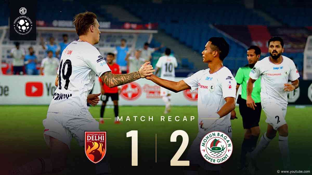 HIGHLIGHTS: Mohun Bagan SG's First Win Of MG ISL 2026-27 | SCD vs MBSG