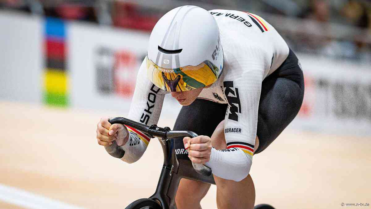 Kleine Ewigkeit vor Platz zwei: Grabosch fliegt auf der Bahn zum WM-Titel - Klein mit Bronze