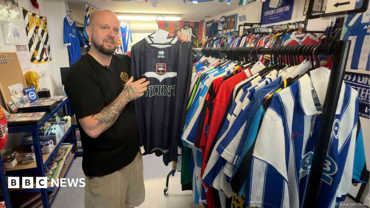 'Motherlode' of Brighton shirts 'tell club's story'