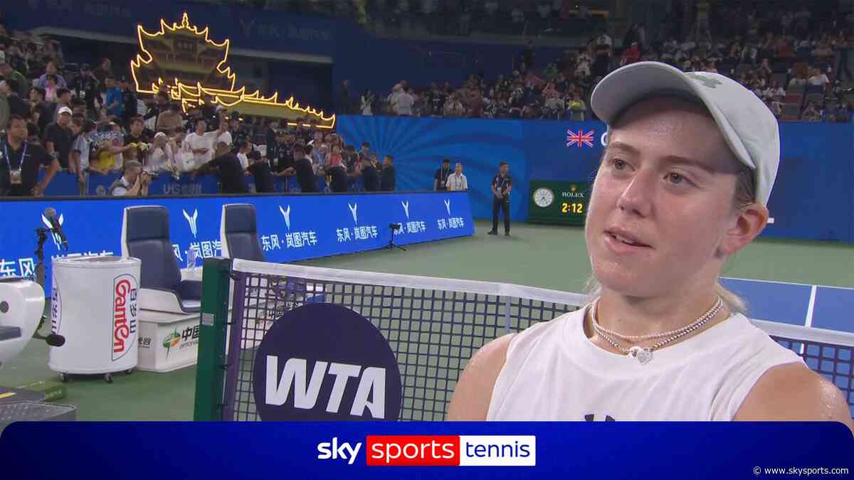 'I'm going to enjoy every second'  - Kartal prepares for first ever WTA 1000 Final