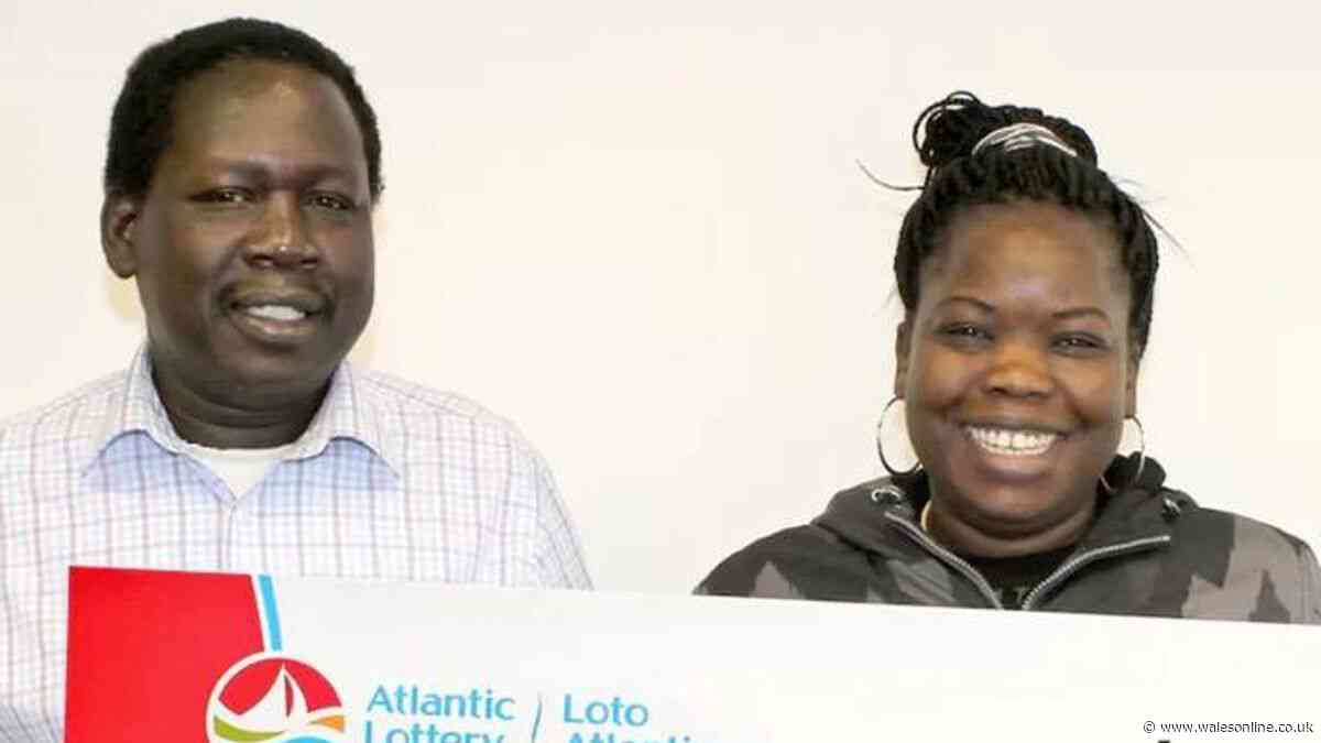 'We won the lottery twice in six years and this is the secret to our good fortune'