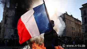 Landesweite Demonstrationen: Über 150 Festnahmen kurz nach Protestbeginn in Frankreich