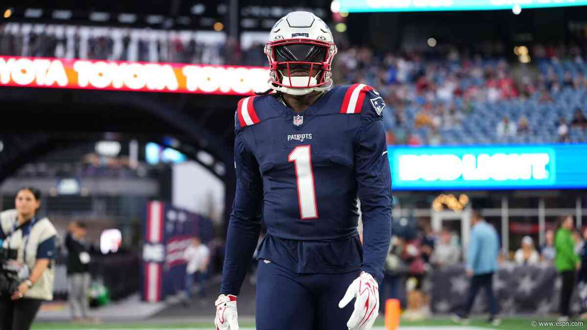 Source: Patriots likely to activate WR Brown for Sunday's game vs. Jets