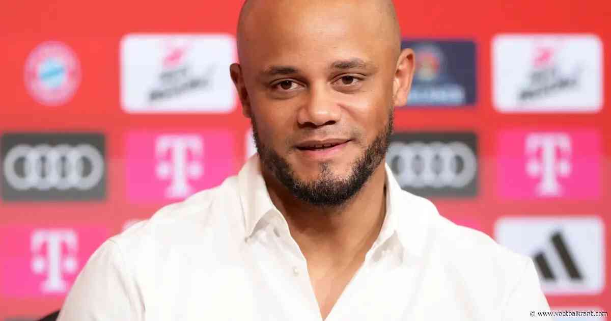 Kompany grapt met voormalige JPL-speler: "Misschien heeft hij na de match minder haar"