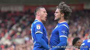 Cardiff City fight for draw at high-flying Middlesbrough as Osho sent off