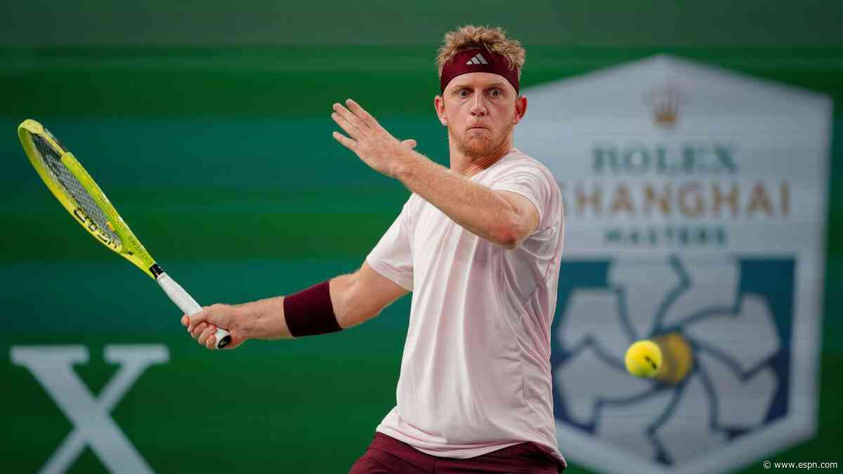 Davidovich Fokina upsets future No. 1 Zverev, faces Jodar for Shanghai title