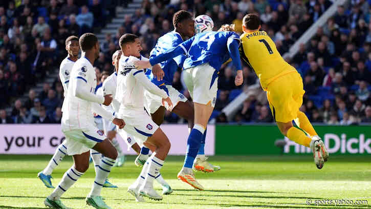 Emiliano Martinez injury update: Chelsea star stretchered off, in hospital after scary collision at Everton