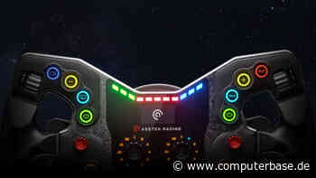 Neues bei Asetek: GT-Nova-Lenkrad mit Display und 10-Nm-Wheel Base