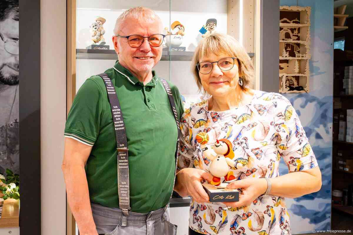 Drechslerei Wagner in Riechberg: Niners-Figur Nino 2.0 setzt zum Sprung an